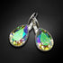 Auskarai "Kristalo Lašas (Paradise Shine)" su Swarovski™ kristalais